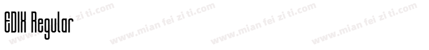 EDIX Regular字体转换
